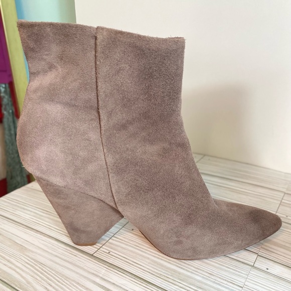 Splendid Neva Charcoal Suede Ankle Booties size 10 - Picture 7 of 12